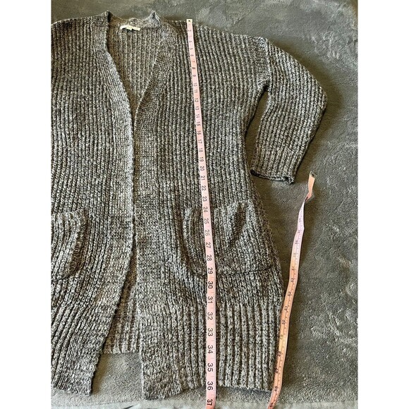 Haute Monde Womens Cardigan Sweater Gray Size M Lightly Worn - Picture 4 of 4